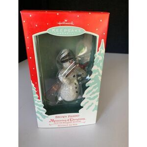Ornament hallmark snowy friend